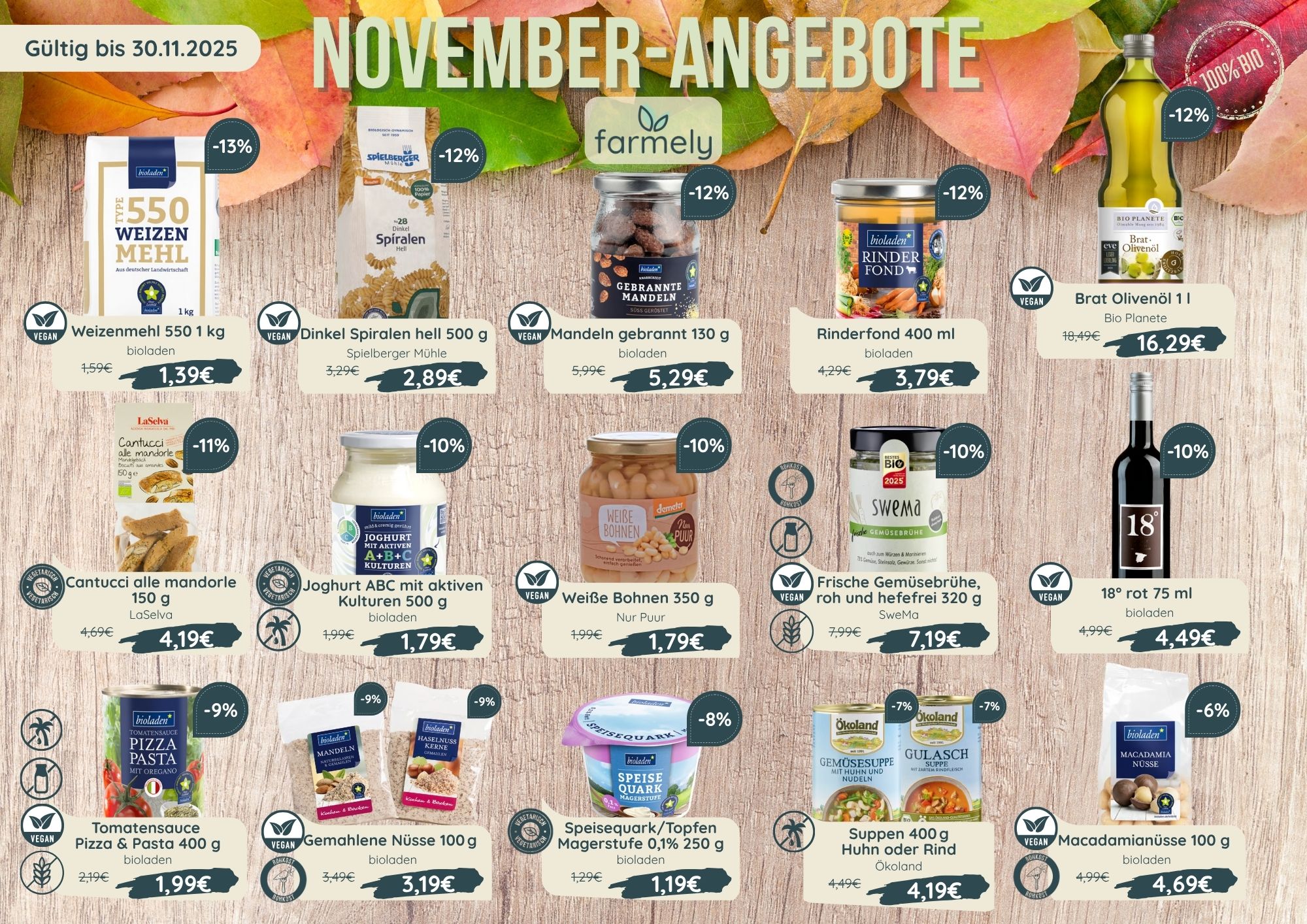 Angebote November