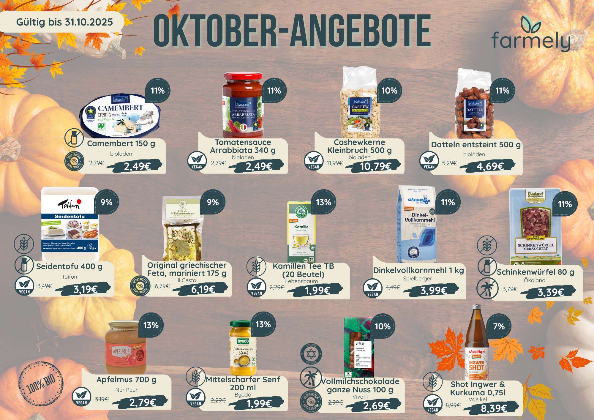 Angebote Oktober