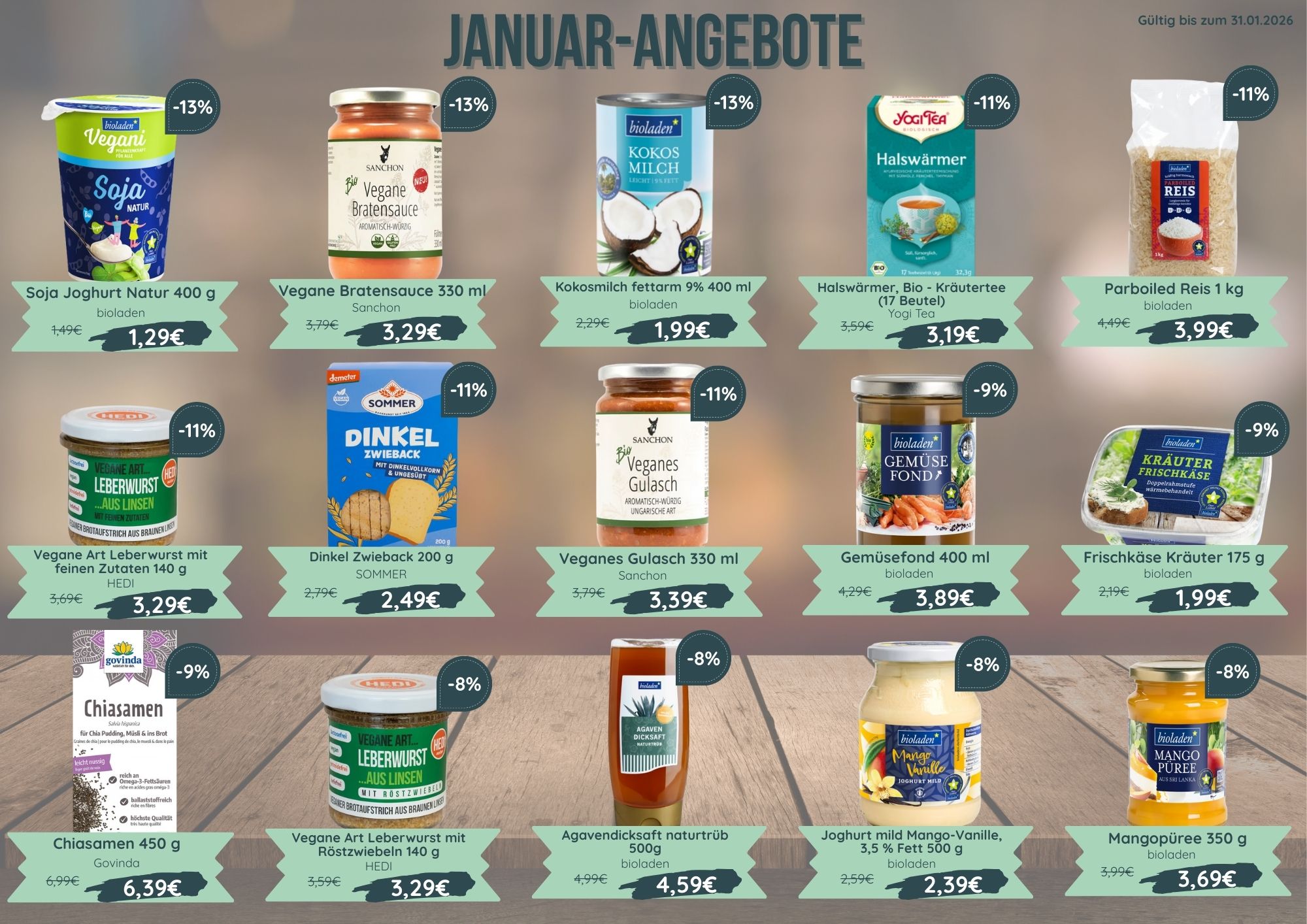 Angebote Januar