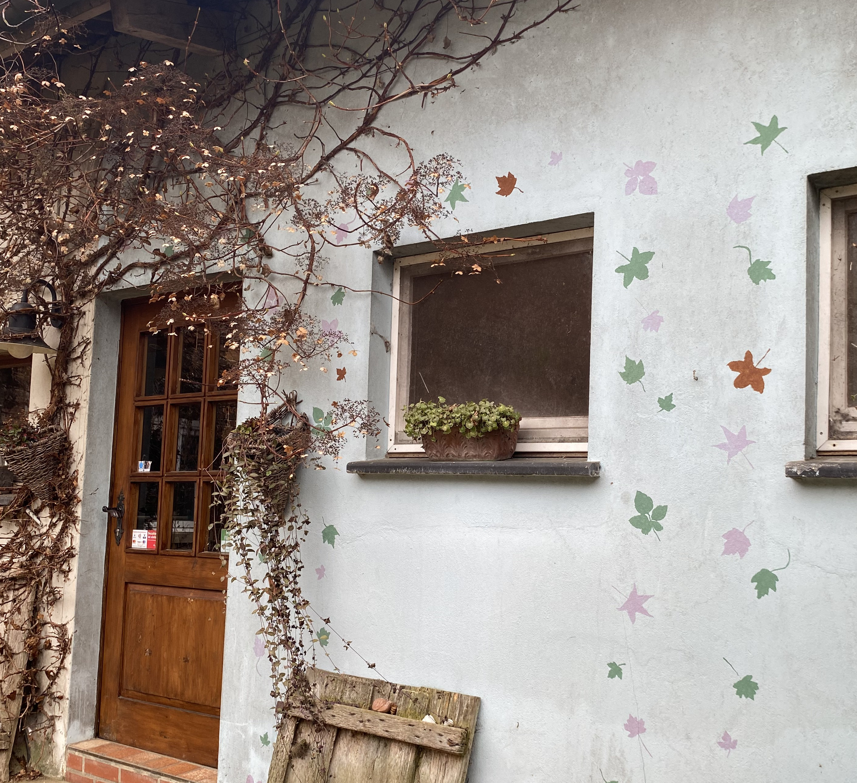 Der Eingang zum Hofladen