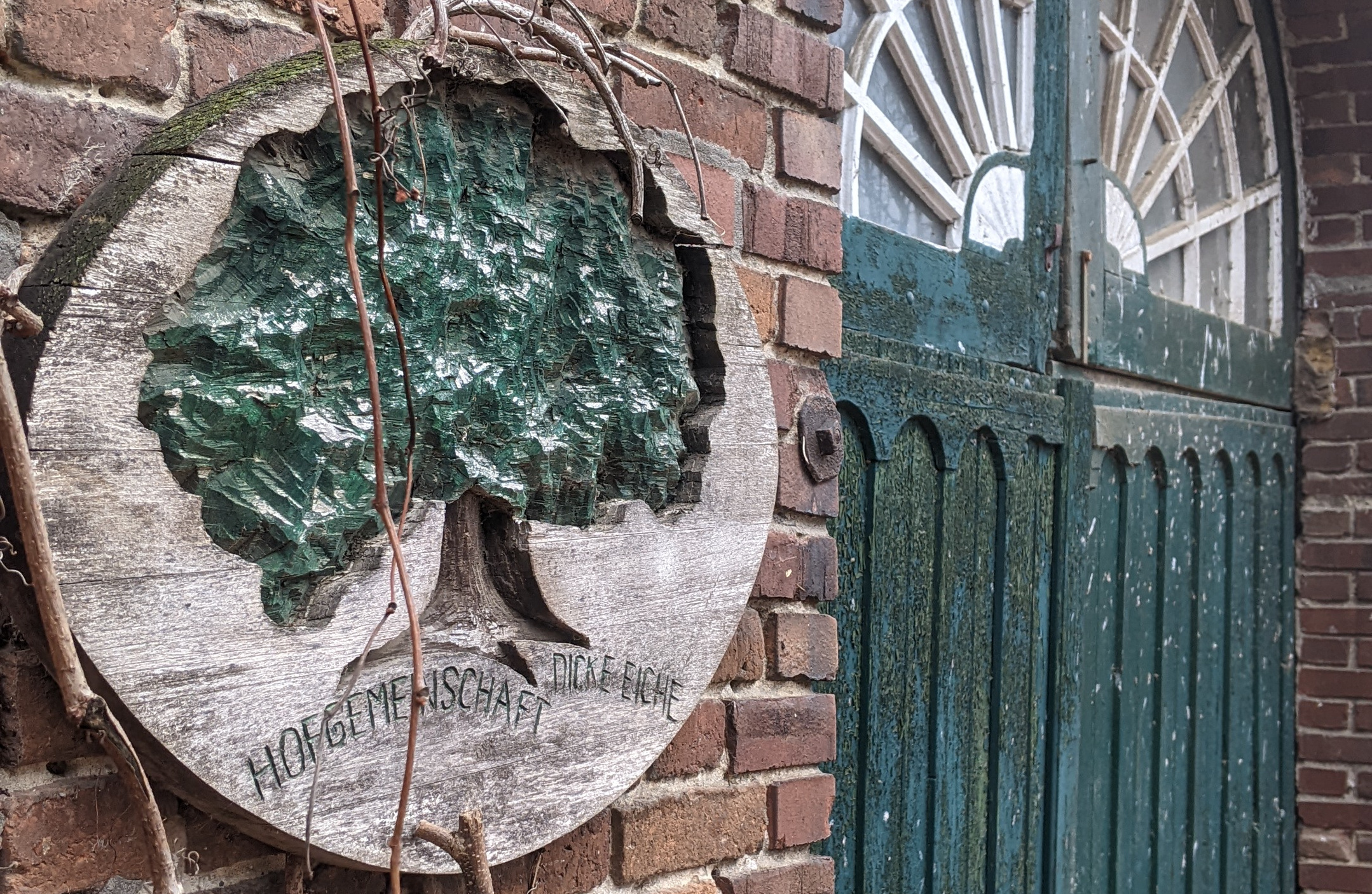 Der Eingang zum Hofgebäude