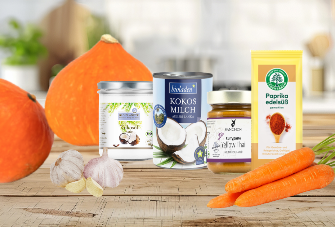 Bild mit allen Zutaten