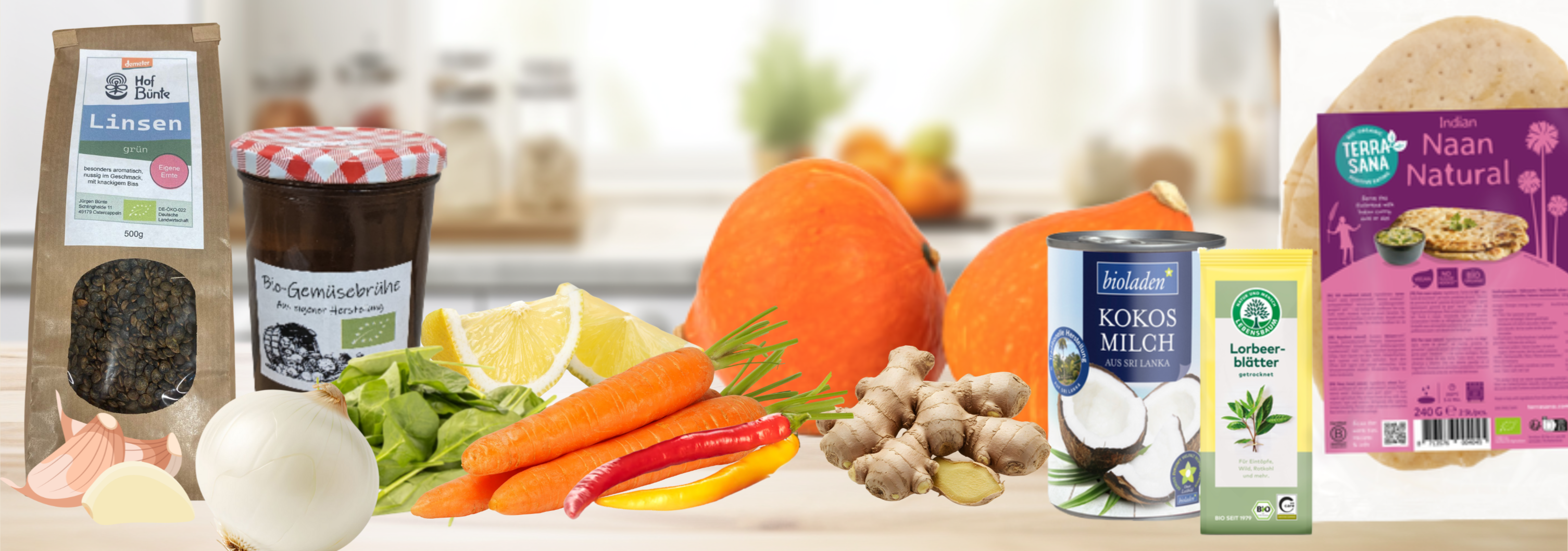 Bild mit allen Zutaten