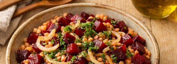 Bild von einer Schale Linsen-Salat